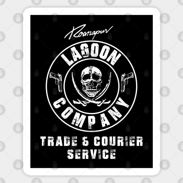 Black Lagoon Company Magnet by AlonaGraph